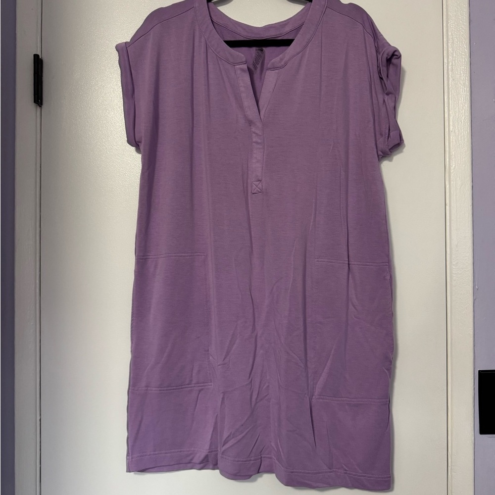 Lou & Grey Lavender Mini Dress